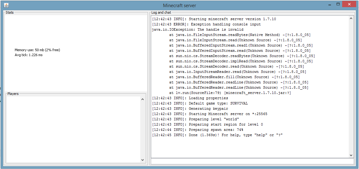 mcserver