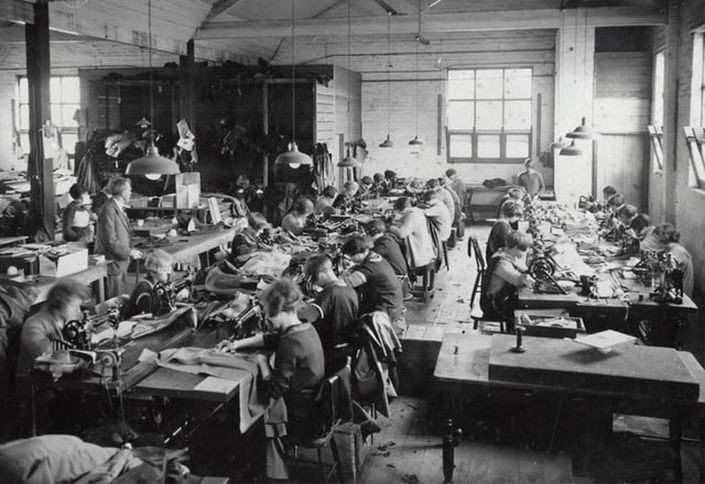 labour intensive production line
