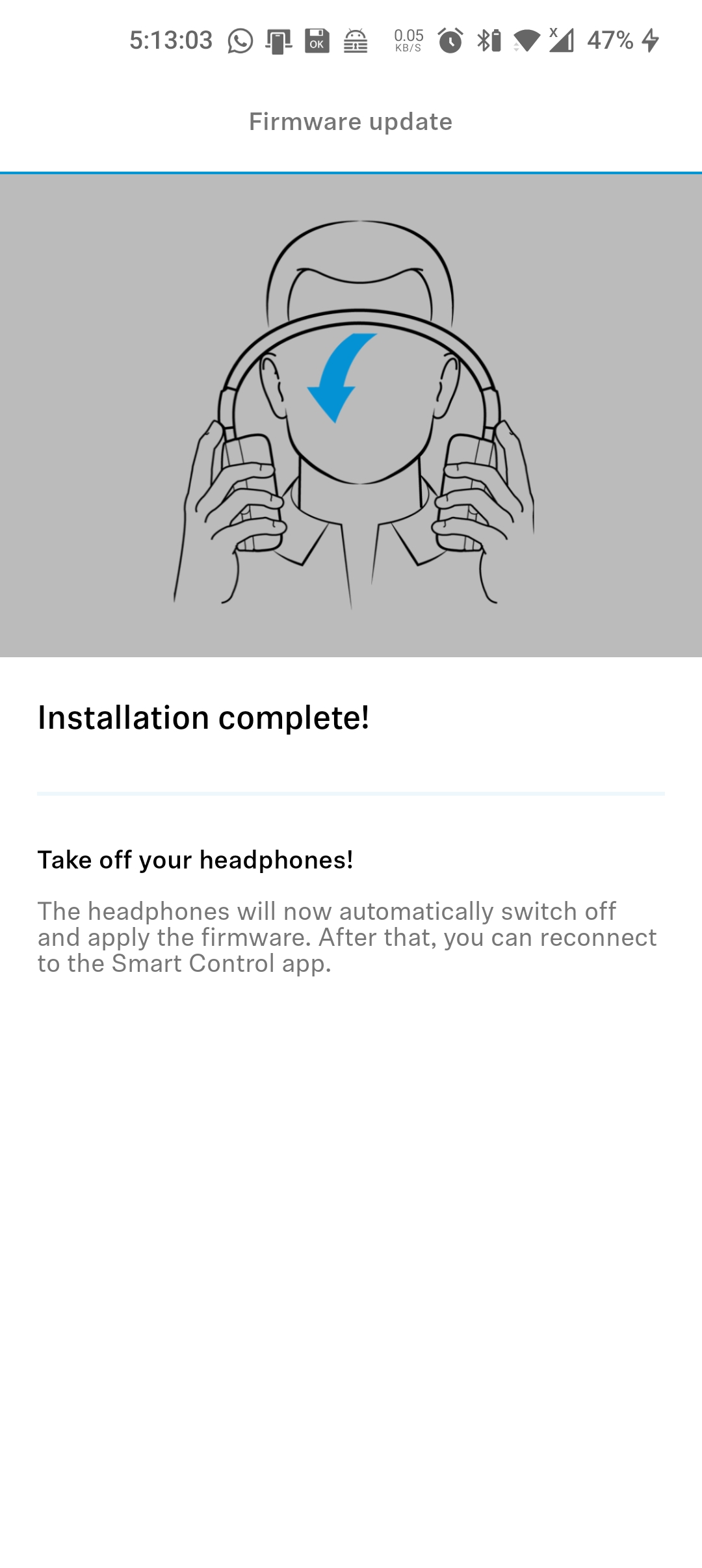 Sennheiser Smart Control installation complete