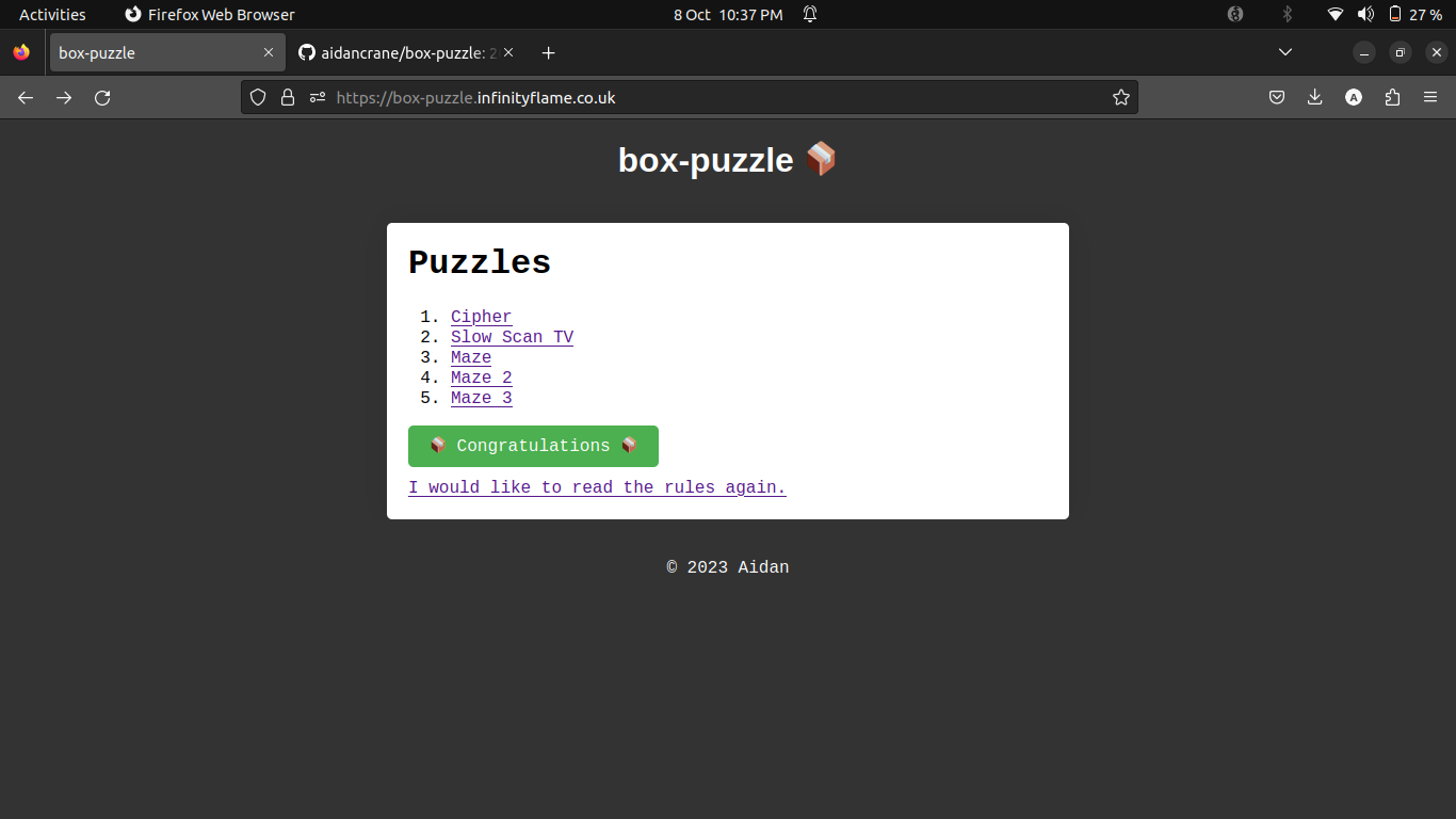 box puzzle website index of puzzles