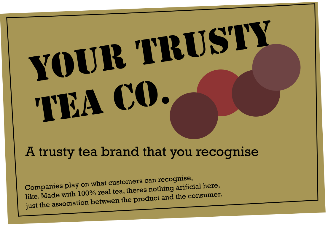 trusty tea co allows product association quality brand reputation